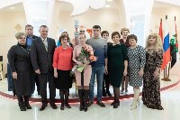 Алексей Дюмин поздравил семья медиков из Кимовска с рождением тройни, Фото: 4