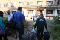 МЧС встречает беженцев в Домодедово. 9.07.2014, Фото: 1