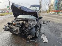 На Щекинском шоссе в Туле произошло тройное ДТП, Фото: 2