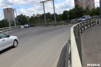 В Туле общественники проверили качество ремонта Одоевского путепровода и шоссе, Фото: 16