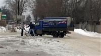 Прорыв канализационного коллектора в Белеве, Фото: 1