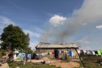 С огнем в жилом доме в селе Теплое боролись три пожарных расчета, Фото: 15
