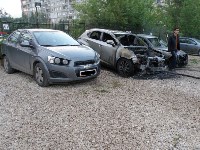 Утром 27 мая в Заречье вспыхнули три иномарки, Фото: 5