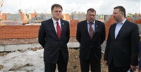 Владимир Груздев проинспектировал строительство жилья в Кимовске и в Донском, Фото: 5