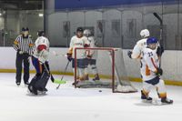 Команда ЕВРАЗ обыграла соперников в отборочном матче Тульской любительской хоккейной Лиги, Фото: 45