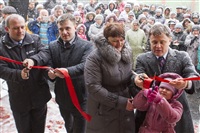Груздев вручил ключи от социального жилья в Богородицке. 1 апреля 2014, Фото: 8