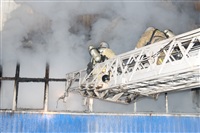 Пожар на складе ОАО «Тулабумпром». 30 января 2014, Фото: 5