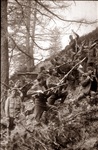 Боснийские солдаты постановочно изображают сцену пленения русских воинов., Фото: 7