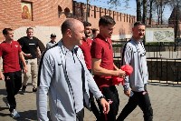 Футболисты и тренеры "Спартака" гуляют по Туле, Фото: 10
