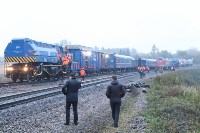 Крушение поезда в Тульской области, Фото: 1