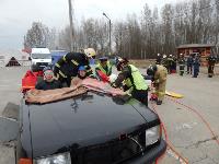 В Туле проходят региональные соревнования среди спасателей по ликвидации последствий ДТП, Фото: 27