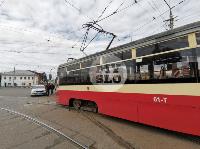 Лобовое столкновение двух трамваев в Туле, Фото: 6