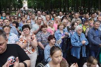 Открытие памятника Талькову в Щекино, Фото: 14