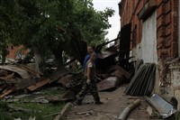 Последствия урагана в Ефремове., Фото: 11