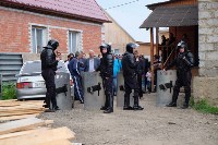 В Плеханово начали сносить дома в цыганском таборе, Фото: 41