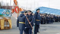 торжественная церемония передачи Георгиевского знамени 106-й тульской дивизии ВДВ, Фото: 1