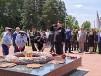 Перезахоронение останков бойцов на Кургане Бессмертия в Белеве 2023, Фото: 73