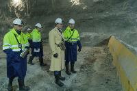 Представители тульского правительства посетили шахту на глубине 130 м , Фото: 7