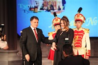 Владимир Груздев поздравил тульских выпускников-медалистов, Фото: 27