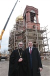 Освящение креста купола Свято-Казанского храма, Фото: 29