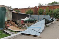 Последствия урагана в Ефремове., Фото: 14