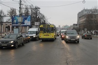 ДТП на пересечении проспекта Ленина и улицы Пушкинская. 3 марта 2014 , Фото: 1