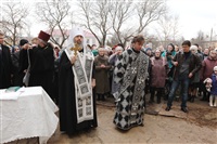Освящение креста купола Свято-Казанского храма, Фото: 16
