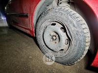 Пробитые колёса на ул. Рязанской, Фото: 11