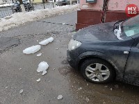 Лед упал на автомобиль, Фото: 7
