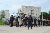 В Плеханово начали сносить дома в цыганском таборе, Фото: 2