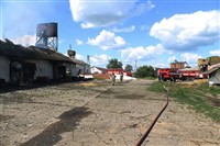 Пожар на хлебоприемном предприятии в Плавске., Фото: 24