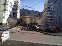 Поваленное дерево на ул.Октябрьской, Фото: 3