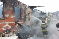 Пожар в цыганском поселении в Плеханово, Фото: 12