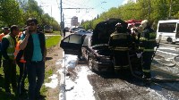 Сгорел автомобиль на пр. Ленина, Фото: 8