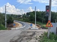 В Скуратово после 6 месяцев ремонта открыли дорогу, но только одну полосу, Фото: 1