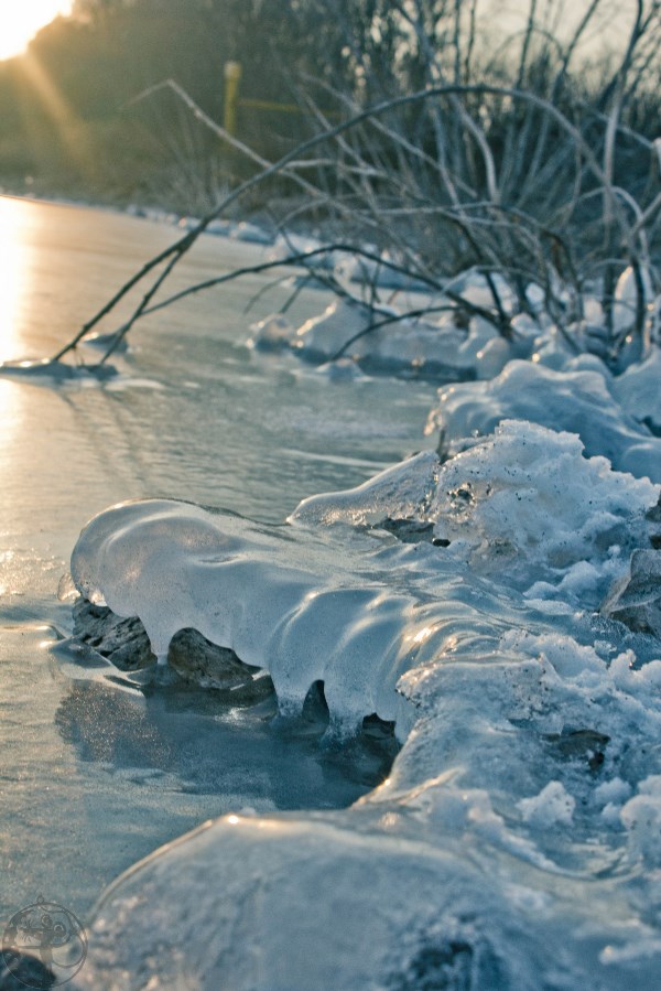 Льды "мёртвого озера"