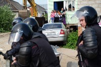 В Плеханово начали сносить дома в цыганском таборе, Фото: 87