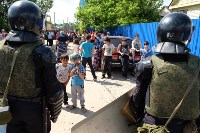 В Плеханово начали сносить дома в цыганском таборе, Фото: 129