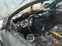 Ночной пожар в Петелино: огонь повредил три автомобиля, Фото: 12