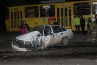 На ул. Металлургов в Туле лоб в лоб столкнулись две Daewoo, Фото: 9