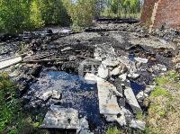 Разлив нефтепродуктов и пожар на бывшей птицефабрике «Рассвет», Фото: 10
