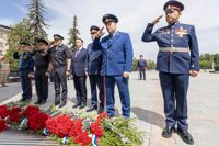 Москалькова и Федорищев возложили цветы на площади Победы в Туле, Фото: 9
