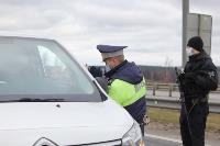 В Тульской области на трассах выставлены посты для контроля за въезжающими в регион, Фото: 15