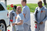 Футболисты «Арсенала» возложили цветы к мемориалу «Защитникам неба Отечества», Фото: 29