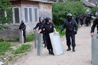 В Плеханово начали сносить дома в цыганском таборе, Фото: 28