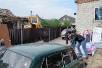 В Плеханово начали сносить дома в цыганском таборе, Фото: 84