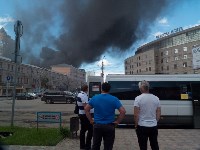 Загорелся недостроенный ТЦ на Красноармейском проспекте, Фото: 17