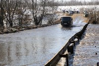 В Щекинском районе затопило мост, Фото: 29