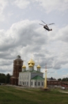 Установка шпиля на колокольню Тульского кремля, Фото: 32