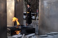 Зажжение Вечного огня у мемориала "Защитникам неба Отечества", Фото: 11